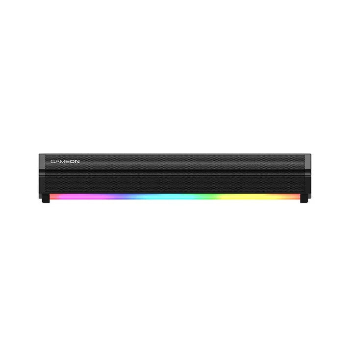 GAMEON Sonicstorm X Wireless RGB Gaming Soundbar - Black - Tashqila GAMEON Sonicstorm X Wireless RGB Gaming Soundbar - Black - Tashqila